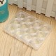 12Pcs Clear Round Plastic Jar Sample Empty Tin Storage Containers with Screw Lid