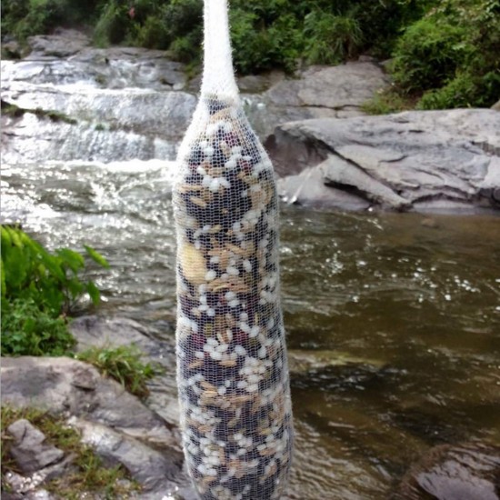 15/25/37mm Width PVA Wide Wire Mesh Coarse Fishing Baits Bag Stocking Plunger Stick Tube 7m Length 15/25/37mm Width PVA Wide Wire Mesh Coarse Fishing Baits Bag Stocking Plunger Stick Tube 7m Length
