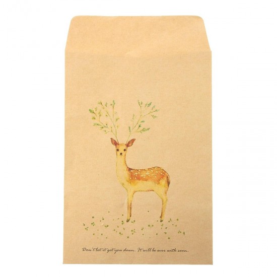 16x11mm Retro Self Seal Plain Envelope Brown Kraft Paper Mailer 16x11mm Retro Self Seal Plain Envelope Brown Kraft Paper Mailer