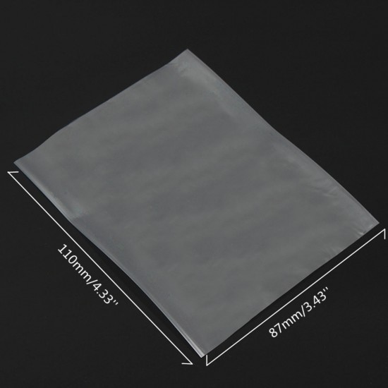 200Pcs PVC Heat Shrink Wrap Bags Clear Film DIY Crafts Gifts Bottle Packaging Bags 200Pcs PVC Heat Shrink Wrap Bags Clear Film DIY Crafts Gifts Bottle Packaging Bags