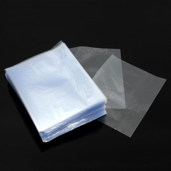200Pcs PVC Heat Shrink Wrap Bags Clear Film DIY Crafts Gifts Bottle Packaging Bags 200Pcs PVC Heat Shrink Wrap Bags Clear Film DIY Crafts Gifts Bottle Packaging Bags