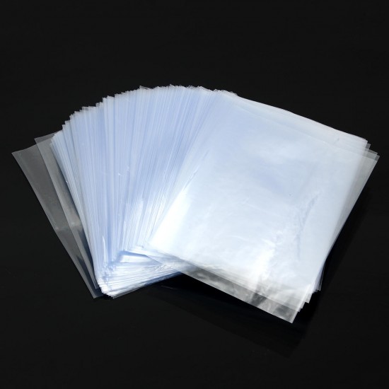 200Pcs PVC Heat Shrink Wrap Bags Clear Film DIY Crafts Gifts Bottle Packaging Bags 200Pcs PVC Heat Shrink Wrap Bags Clear Film DIY Crafts Gifts Bottle Packaging Bags