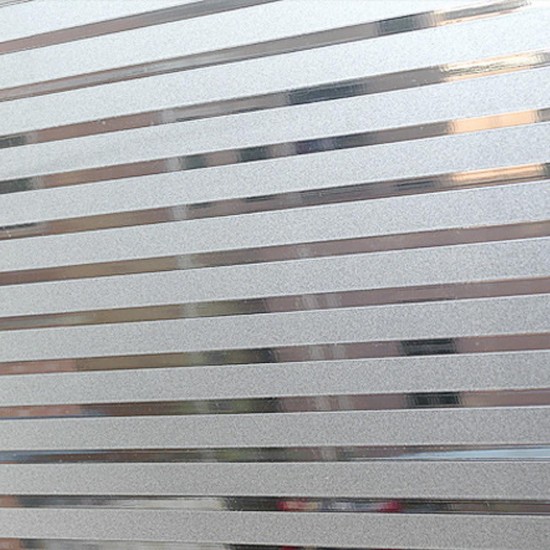 200×45cm Frost Window Film Static Striped Glass Self Adhesive Film Decoration 200×45cm Frost Window Film Static Striped Glass Self Adhesive Film Decoration