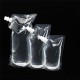 20Pcs Clear Spout Stand Up Liquid Flask Pouch Bag With Cap