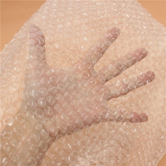 20pcs Clear Shakeproof Recyclable Small Packing Pouches Poly Bubble Wrap Bags