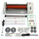 220V 12 Generation 8350T Laminator Four Rollers Hot Roll Laminating Machine A3+