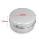 24Pcs 50G Aluminum Round Empty Jar Tin Screw Top Lid Cosmetic Sample Storage Container 24Pcs 50G Aluminum Round Empty Jar Tin Screw Top Lid Cosmetic Sample Storage Container
