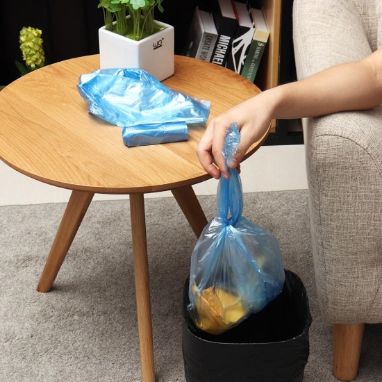 25 Rolls Clear Trash Bag Garbage Bags Liners Bags Strong Bags for Kitchen Bathroom Office