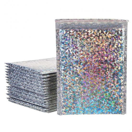 25pcs Bubble Envelope Foam Foil Shipping Mailing Bag Seal Package Waterproof