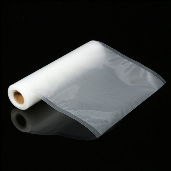25x500cm Transparent PE Bags Seal Food Storage Vacuum Package Bag