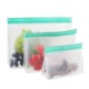 3 Sizes Ziplock Food Storage Bag Reusable Seal Fresh Keeping Fruit Snack Holder