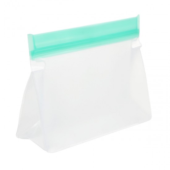 3 Sizes Ziplock Food Storage Bag Reusable Seal Fresh Keeping Fruit Snack Holder