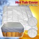 3 Style Large Durable UV Proof Spa Outdoor Bathtub Hot Tub Cover Guard Dust Cap 3 Style Large Durable UV Proof Spa Outdoor Bathtub Hot Tub Cover Guard Dust Cap