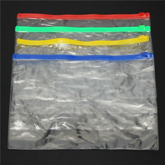 320x238mm PVC Transparent File Holder Packing Bags