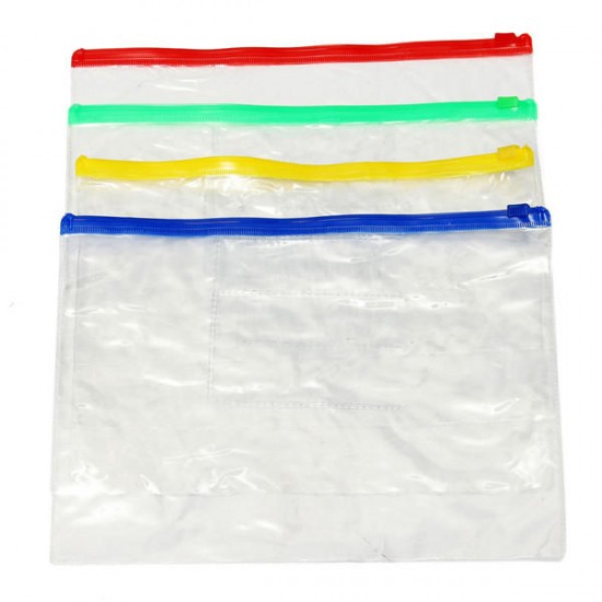 320x238mm PVC Transparent File Holder Packing Bags