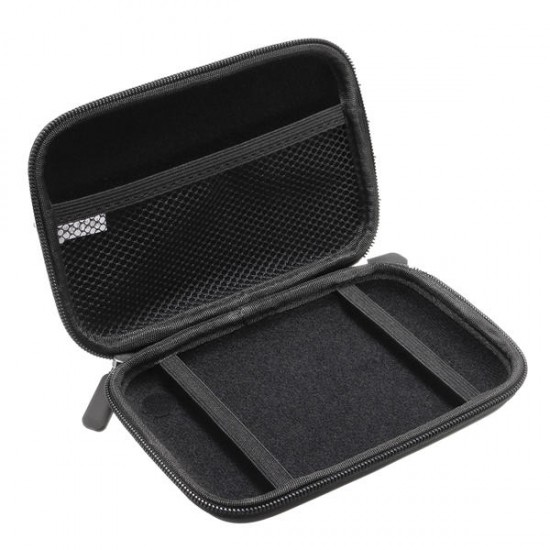 5 Inch Hard Shell Black EVA Sat Nav GPS Storage Case Cover Carry Bag