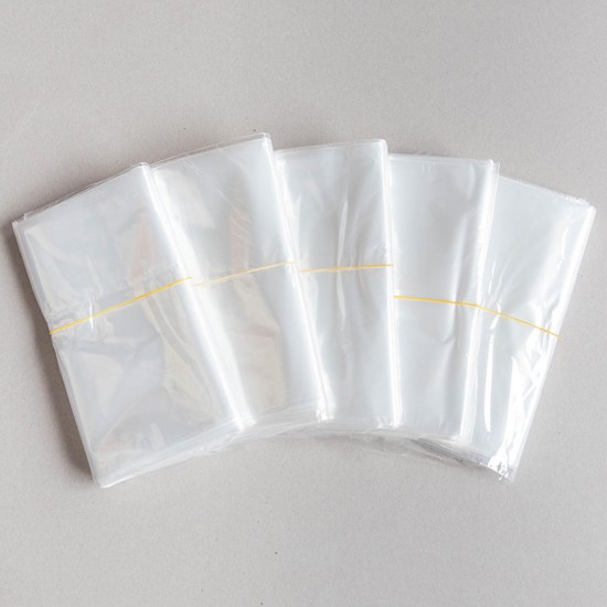 50Pcs 14x20 Inch POF Shrink Film Wrap Bags Transparent Clear Heat Seal Package Bags