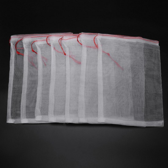 50Pcs 30×20cm Garden Plant Fruit Protect Drawstring Net Mesh Bag Anti Insect Bird 50Pcs 30×20cm Garden Plant Fruit Protect Drawstring Net Mesh Bag Anti Insect Bird