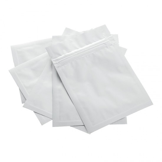 50Pcs 9x13cm Clear Front Aluminium Foil Zip Lock Bags Food Reclosable Seal Storage Packaging Bags 50Pcs 9x13cm Clear Front Aluminium Foil Zip Lock Bags Food Reclosable Seal Storage Packaging Bags