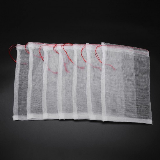 50Pcs Agriculture Garden Drawstring Mesh Net Bag Fruit Vegetable Plant Protect Anti Insect Bird 50Pcs Agriculture Garden Drawstring Mesh Net Bag Fruit Vegetable Plant Protect Anti Insect Bird