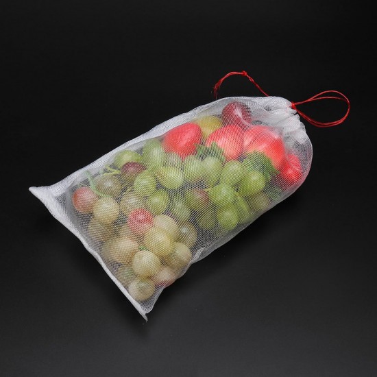 50Pcs Agriculture Garden Drawstring Mesh Net Bag Fruit Vegetable Plant Protect Anti Insect Bird 50Pcs Agriculture Garden Drawstring Mesh Net Bag Fruit Vegetable Plant Protect Anti Insect Bird