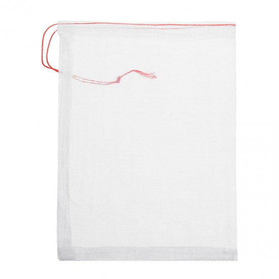 50Pcs Agriculture Garden Drawstring Mesh Net Bag Fruit Vegetable Plant Protect Anti Insect Bird