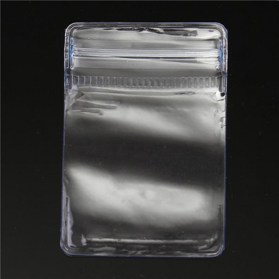 50Pcs Reclosable Ziplock Bag Self-adhesive Seal Ring Clear Plastic Bags 2x1.5 Inch