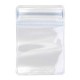 50Pcs Reclosable Ziplock Bag Self-adhesive Seal Ring Clear Plastic Bags 2x1.5 Inch