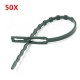 50Pcs Reusable Garden Plastic Plant Cable Ties Straps Adjustable Tree Climbing Support