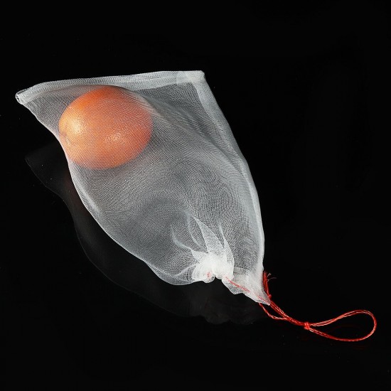 50Pcs Reusable Polyester Mesh Net Fruit Agriculture Vegetable Protection Bag 50Pcs Reusable Polyester Mesh Net Fruit Agriculture Vegetable Protection Bag