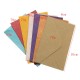 50Pcs Vintage Mini Colored Paper Envelopes for Package Gift Bank Card