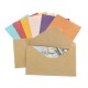50Pcs Vintage Mini Colored Paper Envelopes for Package Gift Bank Card 50Pcs Vintage Mini Colored Paper Envelopes for Package Gift Bank Card