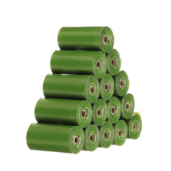 8/16 Rolls Biodegradable Dog Puppy Pet Poop Bag Pick Up Waste Garbage Bags Trash Bag 8/16 Rolls Biodegradable Dog Puppy Pet Poop Bag Pick Up Waste Garbage Bags Trash Bag