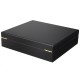 Black Cedar Wood Lined Cigar Storage Box Humidor Humidifier Case with Hygrometer Black Cedar Wood Lined Cigar Storage Box Humidor Humidifier Case with Hygrometer