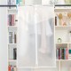 Clothing Dust Cover Single Rail Garment Suit Clothes Cover Hanging Rack Zipper Storage