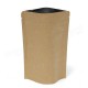 Kraft Paper Bags Aluminum Foil Packaging Stand Up With Zipper for Food Storage 130x185mm Kraft Paper Bags Aluminum Foil Packaging Stand Up With Zipper for Food Storage 130x185mm