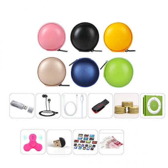 PU Box Storage Packing Case for Finger Spinner Data Cable Charger Earphone Money Cash PU Box Storage Packing Case for Finger Spinner Data Cable Charger Earphone Money Cash