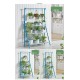 Plant Stand Flower Pot Display Multi-layer Shelf with Hanging Rod Plants Rack Holder Organizer