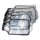 Universal Waterproof Transparent Protective Luggage Cover Suitcase Case Travel