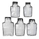 Universal Waterproof Transparent Protective Luggage Cover Suitcase Case Travel Universal Waterproof Transparent Protective Luggage Cover Suitcase Case Travel