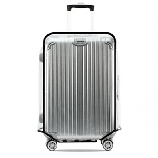 Universal Waterproof Transparent Protective Luggage Cover Suitcase Case Travel