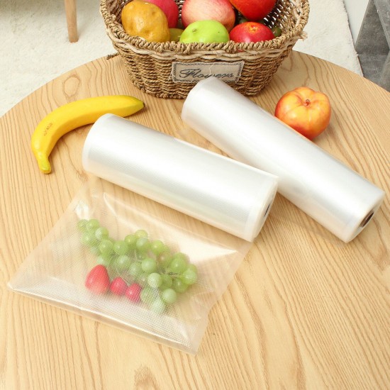 Vacuum Bag Food Sealer Rolls Saver Bag Seal Storage Fresh-Keeping Cooked Food