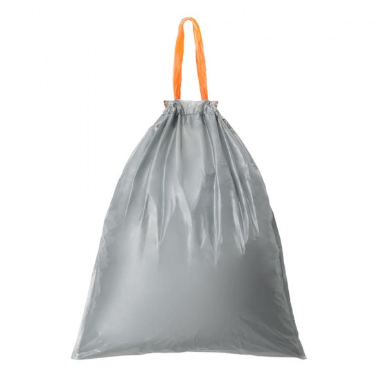 60Pcs/Set Three Rolls Drawstring Garbage Bag Plastic Trash Bags Kitchen Bedroom Rubbish Bags Thicker Bags Strong Bearing Capacity No Leakage