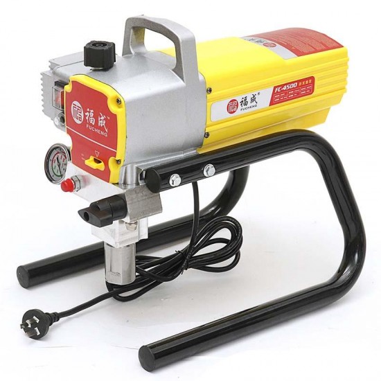 1800W 220V 5800Psi High Pressure Airless Spraying Machine Paint Sprayer Wall Spray Machine