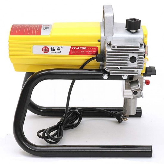 1800W 220V 5800Psi High Pressure Airless Spraying Machine Paint Sprayer Wall Spray Machine