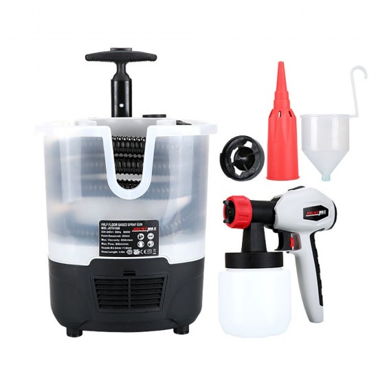 220V 800W 800ML Cart Type Electric Sprayer Removable High-pressure Airless Paint Spray Tool