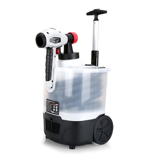 220V 800W 800ML Cart Type Electric Sprayer Removable High-pressure Airless Paint Spray Tool