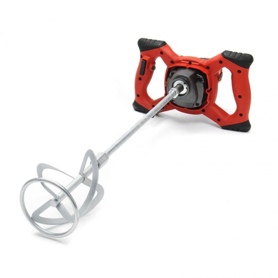 Electric Mortar Mixer 1600W Dual High Low Gear 6 Speed Paint Cement Grout Blender Electric Mortar Mixer 1600W Dual High Low Gear 6 Speed Paint Cement Grout Blender