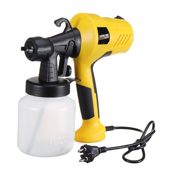 220V 400W Electric Paint Sprayer Spray Painting Tool with Adjustment Knob For DIY Furniture Woodworking