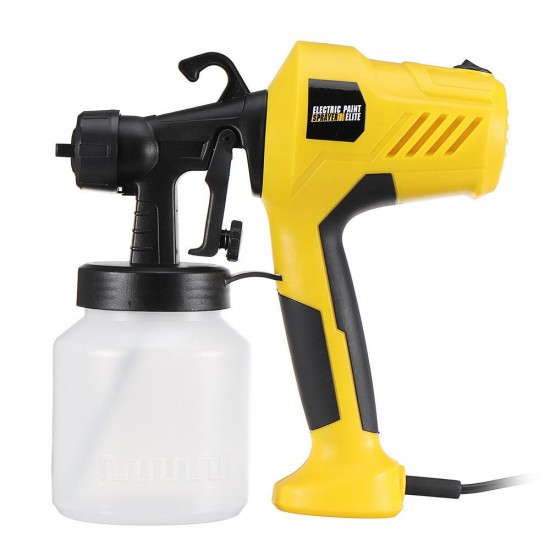 220V 400W Electric Paint Sprayer Spray Painting Tool with Adjustment Knob For DIY Furniture Woodworking